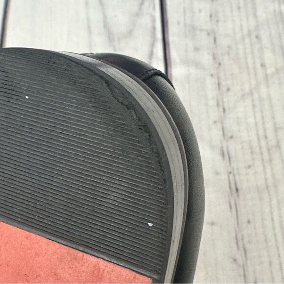 La Milano Men’s Double Monk Strap Black Leather Formal Dress Shoes Sz 9.5 - Picture 12 of 16